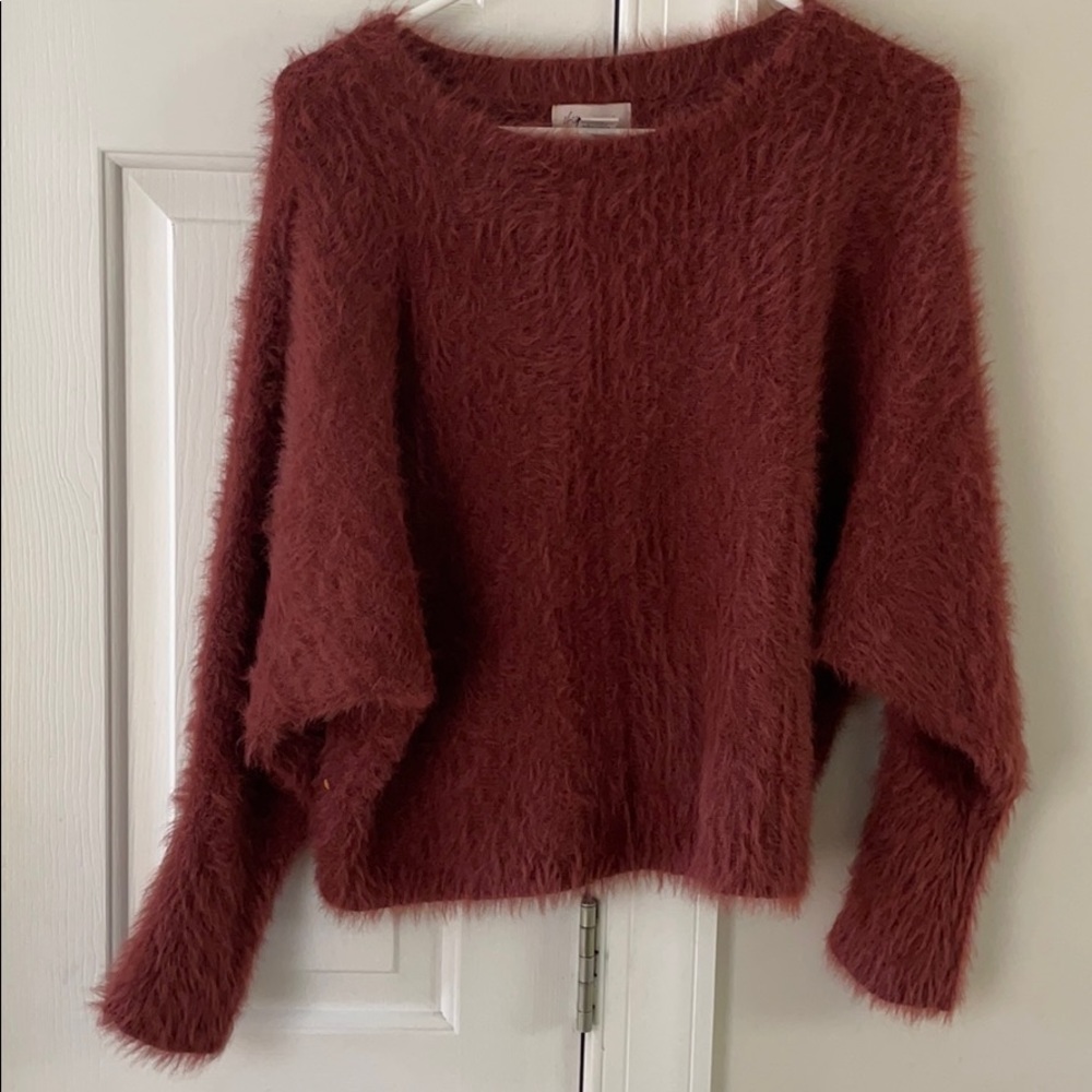 Orange sweater